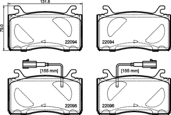 Brembo Remblokset P 23 187