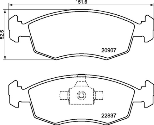 Remblokset Brembo P 23 192