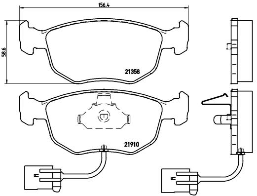 Brembo Remblokset P 24 035