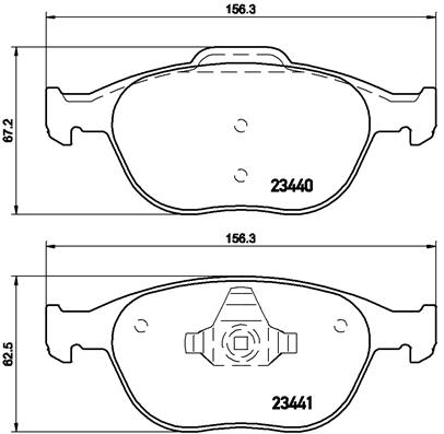 Brembo Remblokset P 24 058