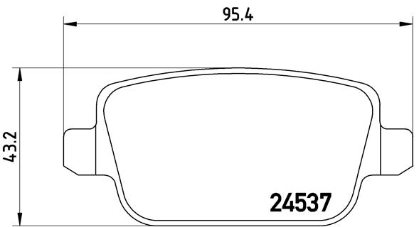 Remblokset Brembo P 24 075X