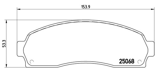 Brembo Remblokset P 24 081