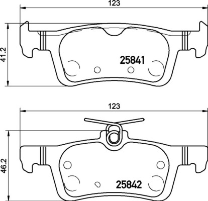 Brembo Remblokset P 24 204