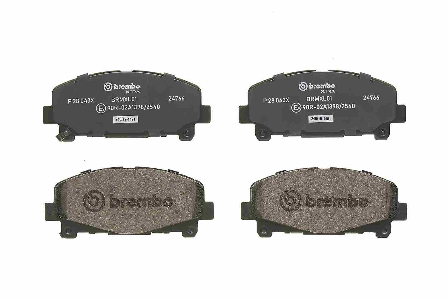 Brembo Remblokset P 28 043X