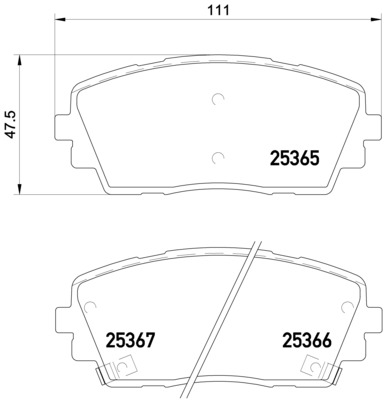 Brembo Remblokset P 30 053