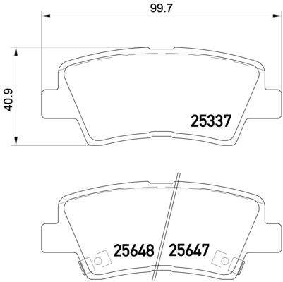 Remblokset Brembo P 30 054