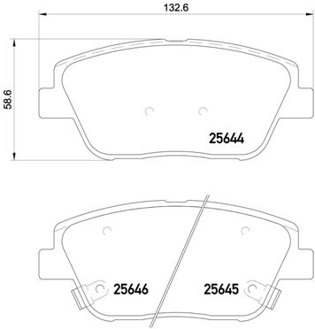 Brembo Remblokset P 30 066