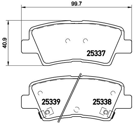 Brembo Remblokset P 30 067