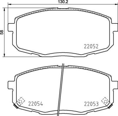 Brembo Remblokset P 30 099