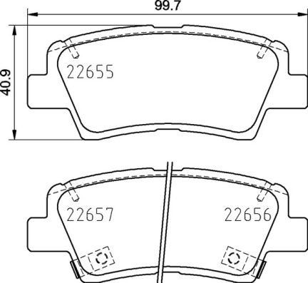 Brembo Remblokset P 30 103