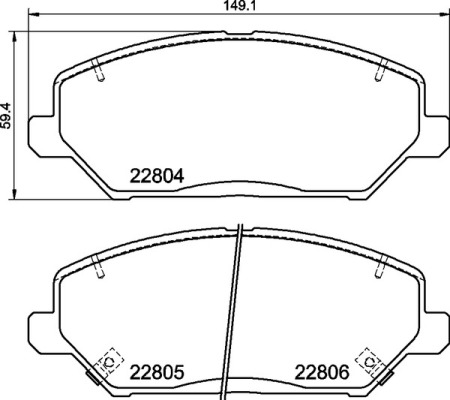 Brembo Remblokset P 30 110