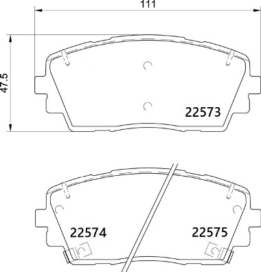 Brembo Remblokset P 30 115