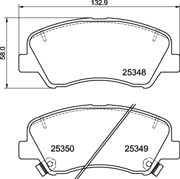 Brembo Remblokset P 30 122