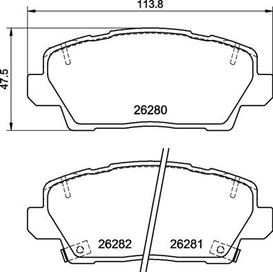 Brembo Remblokset P 30 125