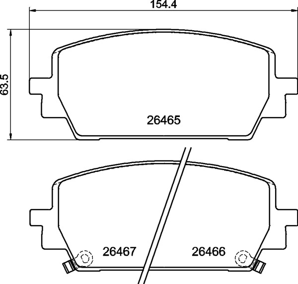 Remblokset Brembo P 30 151