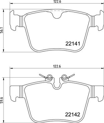 Remblokset Brembo P 36 037