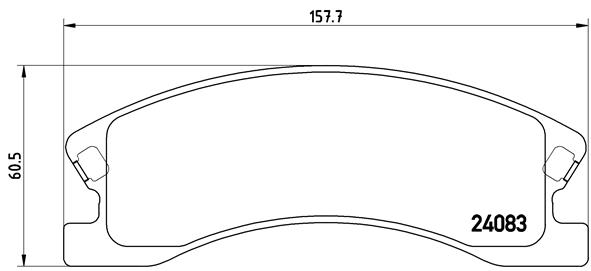 Brembo Remblokset P 37 008