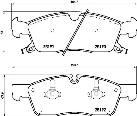 Brembo Remblokset P 37 015