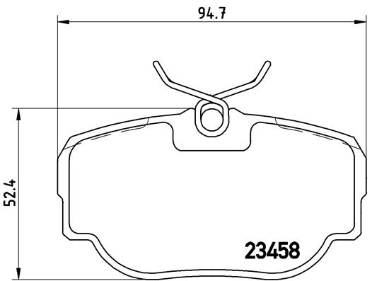 Brembo Remblokset P 44 009