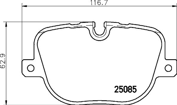 Brembo Remblokset P 44 025