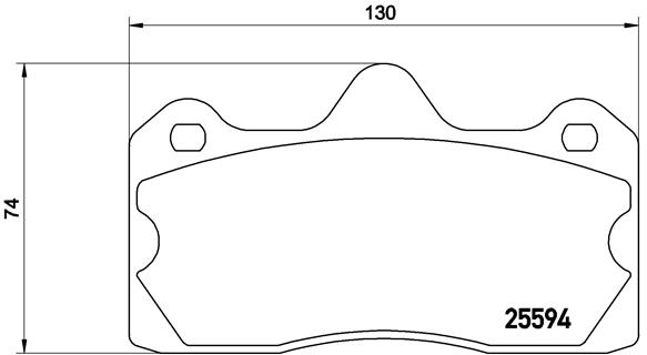 Brembo Remblokset P 47 002