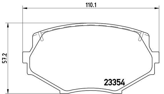 Remblokset Brembo P 49 020