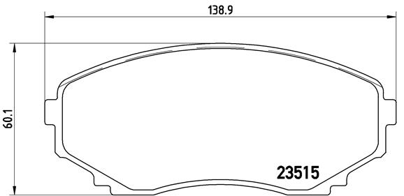 Remblokset Brembo P 49 028