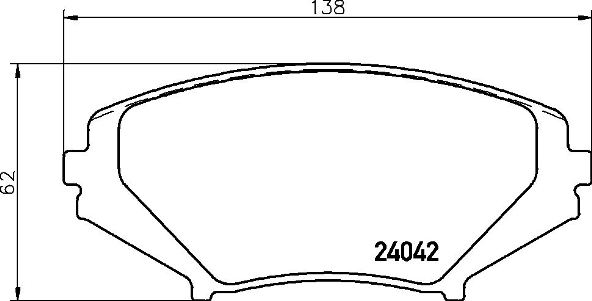 Brembo Remblokset P 49 034