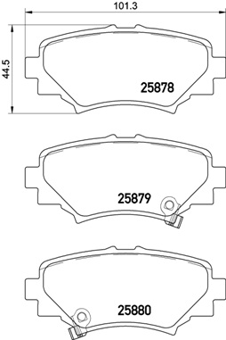 Brembo Remblokset P 49 049