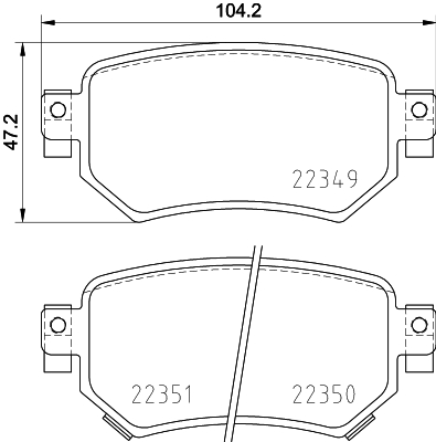 Brembo Remblokset P 49 059