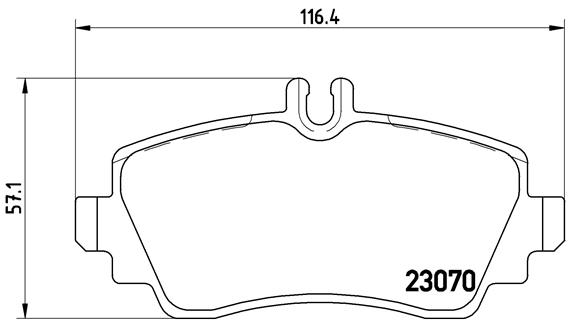 Brembo Remblokset P 50 035