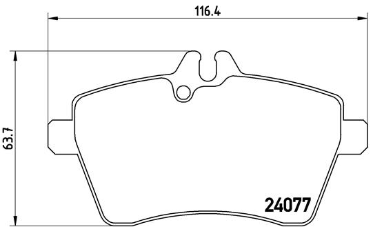 Remblokset Brembo P 50 054