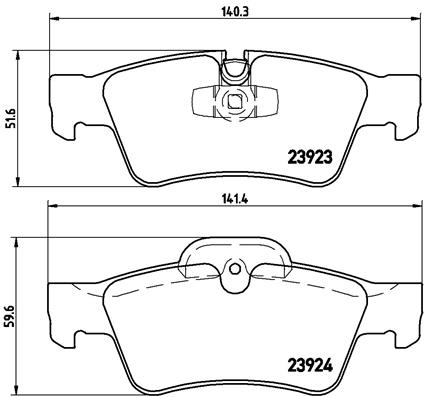 Brembo Remblokset P 50 064