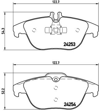 Brembo Remblokset P 50 068