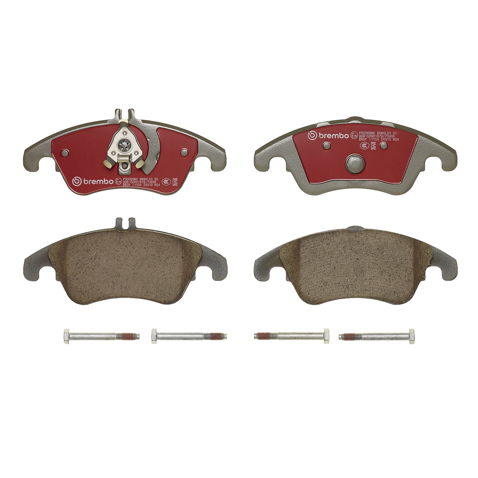 Brembo Remblokkenset, schijfrem P50069NX