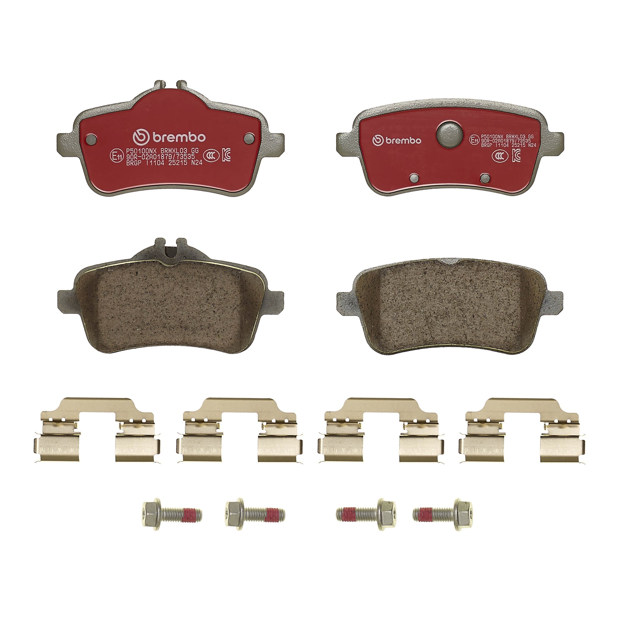 Brembo Remblokkenset, schijfrem P50100NX