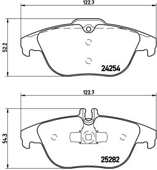 Brembo Remblokset P 50 104