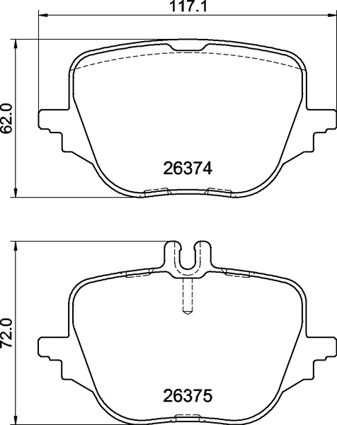 Remblokset Brembo P 50 169