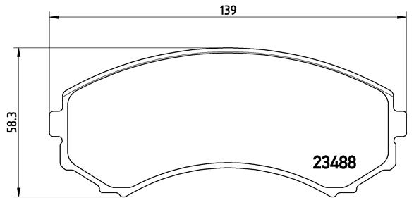 Brembo Remblokset P 54 029