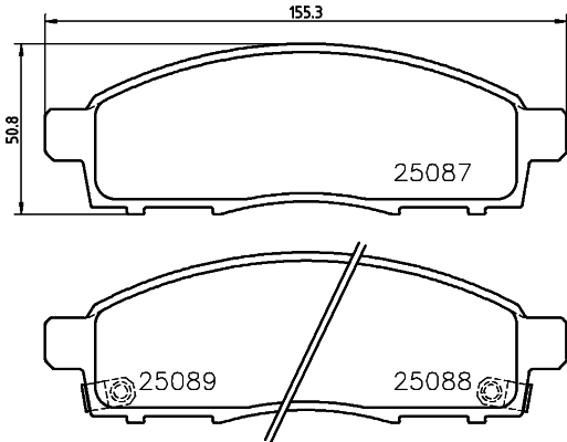 Brembo Remblokset P 54 055