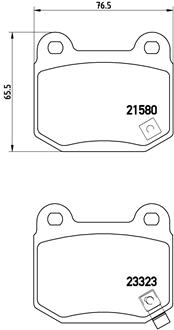 Brembo Remblokset P 56 048