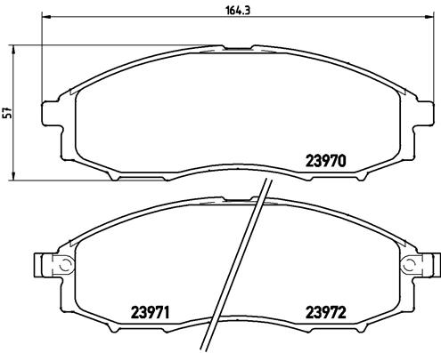 Brembo Remblokset P 56 049