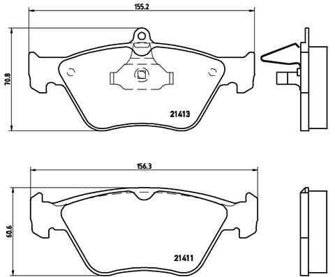 Brembo Remblokset P 59 019