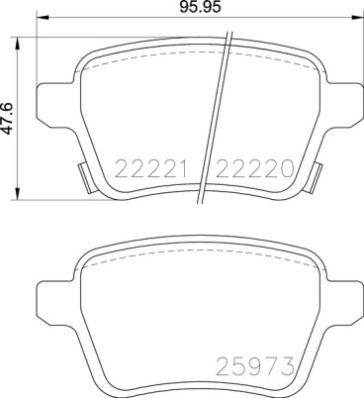 Brembo Remblokset P 59 086