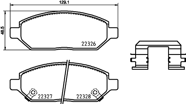 Remblokset Brembo P 59 088