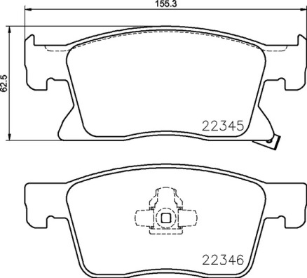 Brembo Remblokset P 59 091