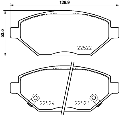 Brembo Remblokset P 59 093