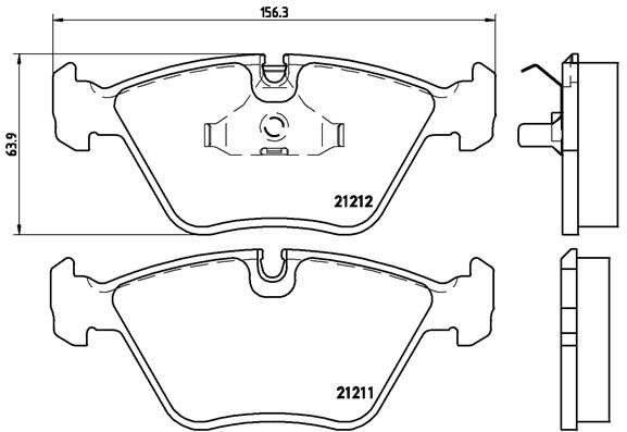 Remblokset Brembo P 61 049