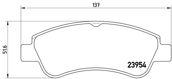 Brembo Remblokset P 61 066