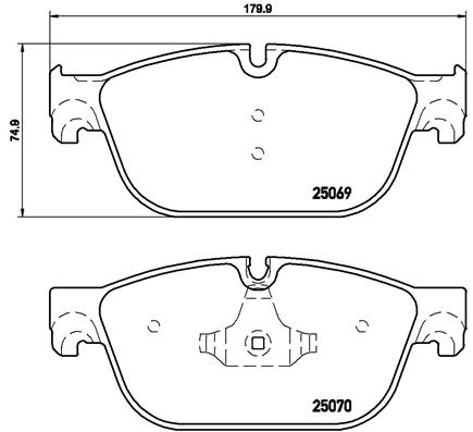 Brembo Remblokset P 61 115